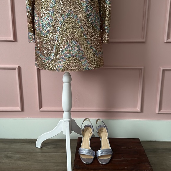 Glicine Marie Pli 100 heels - Picture 3 of 9